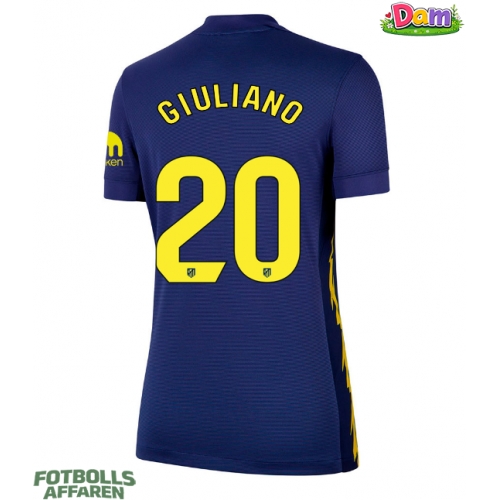 Atletico Madrid Giuliano Simeone #20 Bortatröja Kvinnor 2025-26 Kortärmad